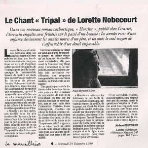 La Marseillaise, 29 déc 1999